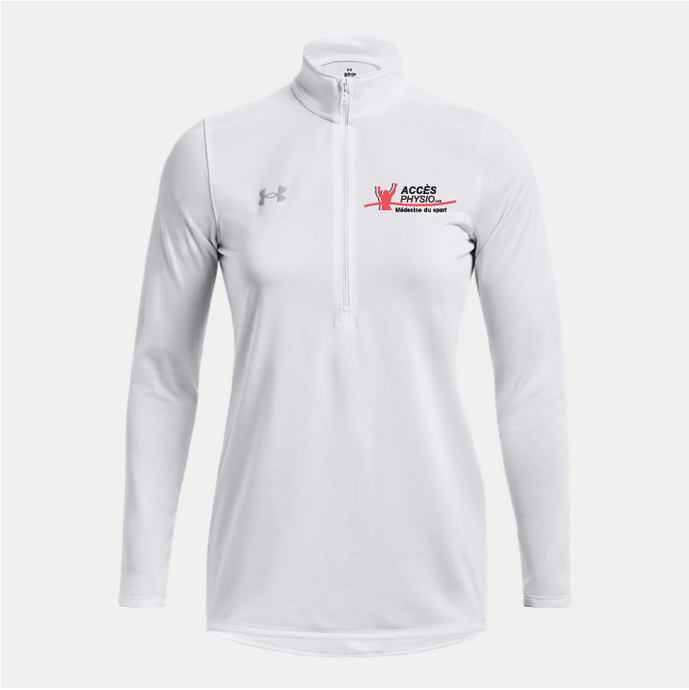 Under Armour Team Tech manches longues 1/4 zip Femme