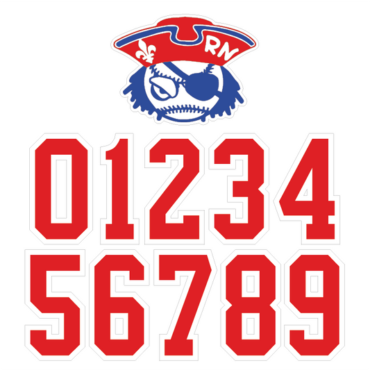 Helmet Sticker Kit Patriotes