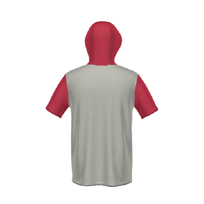 Holloway Adult Sublimated Short Sleeve Hoodie