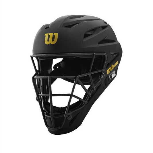 Wilson Pro Stock Umpire Helmet Titanium