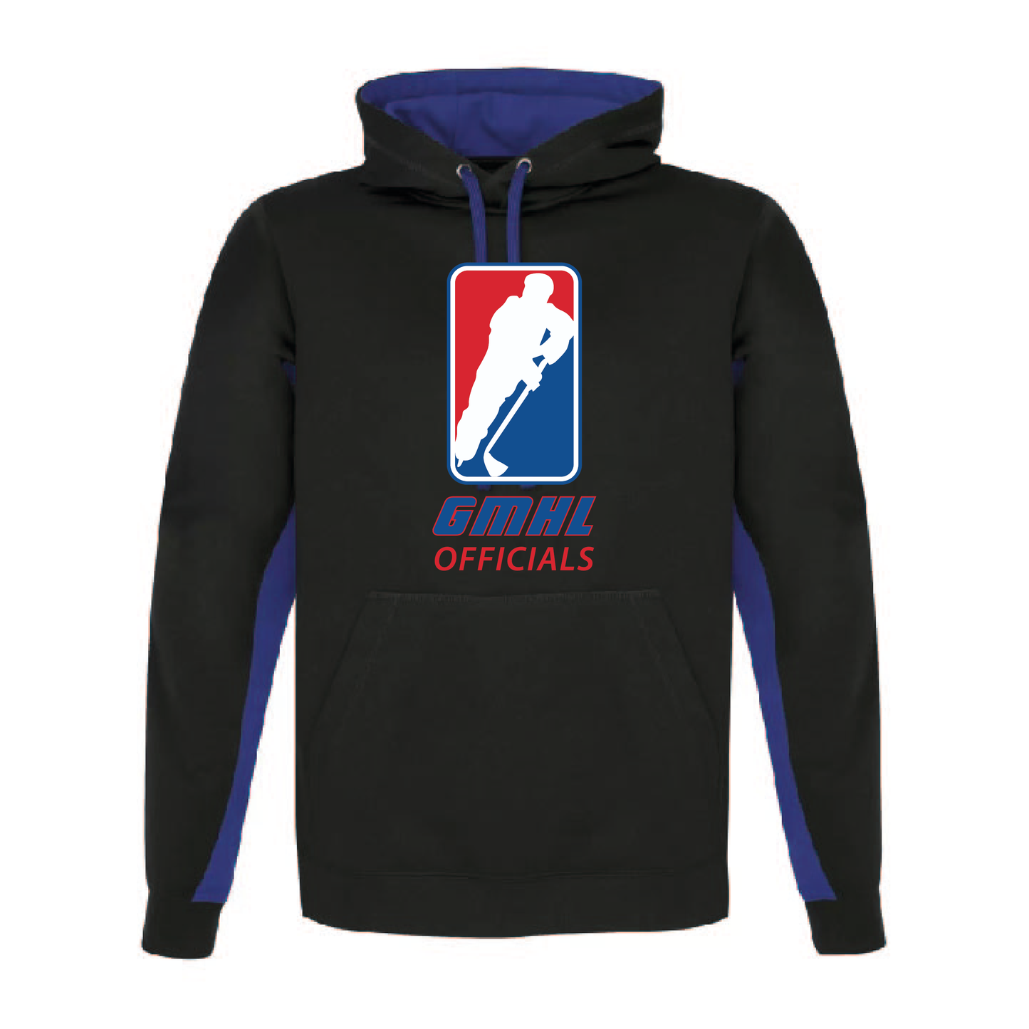 ATC Adult Game Day Fleece Colour Block Hooded Sweatshirt